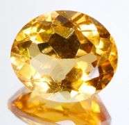 Amazing 5.76ct golden orange unheated Citrine