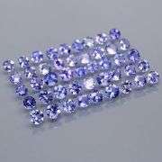 Sparkling 3.44ct 45 piece Tanzanite set
