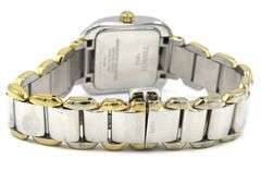 Tissot T-wave quartz mother of pearl two tone watch