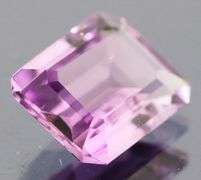 Emerald cut! 2.44ct electric flashing Amethyst