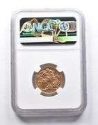 MS66 1925 Great Britain 1 Sovereign Gold Coin NGC