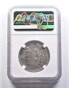Genuine El Cazador Spanish Colonial 4 Reales NGC Shipwreck Certificate