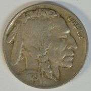 Key date 1925-S Buffalo Nickel in sharp XF. Full horn