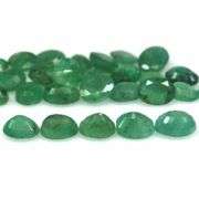 Bright emerald green 9.70ct 30pc Emerald set