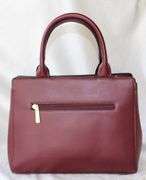 Stylish Burgundy Color Designer Bag By David Jones-Paris