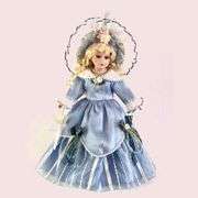 Elegant 16" Porcelain Victoria Doll Collectible with Certificate