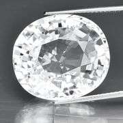 Excellent 22.33ct untreated diamond white Topaz