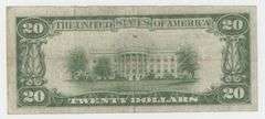 Nice Series of 1929 $20 National Currency Note of Baltimore, MD (1325)