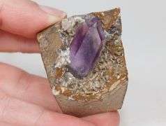 Amazing 235.70ct natural Amethyst in matrix