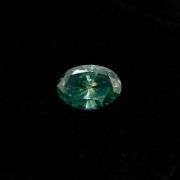 Huge Rare 6.34 Ct VVs1 Green Lab Simulated Diamond Solitaire