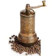 Antique Gold Turkish Spice Mill