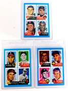 3 Topps Quad Baseball Cards, 1992