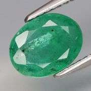 Top green UNHEATED 1.48ct Colombian Emerald