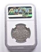 Genuine El Cazador Spanish Colonial 4 Reales NGC Shipwreck Certificate