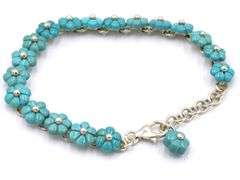 Lot of 3 gemstone bracelets in 925 sterling silver