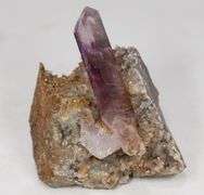 Large 445ct natural Amethyst in matrix