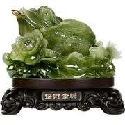 Feng Shui Money Frog Statue for Wealth and Luck