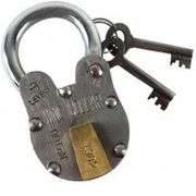 Vintage Wine Cellar Padlock Set