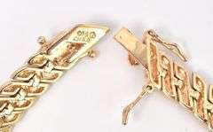 Vermeil Diamond Bracelet in Sterling Silver