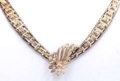 Italian 925 sterling silver fancy necklace
