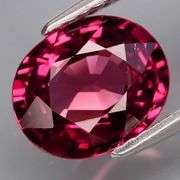 Eye clean 2.51ct cherry pink Rhodolite Garnet