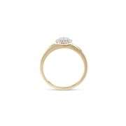 14KT Yellow Gold 0.24ctw Diamond Ring