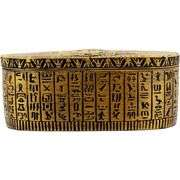 Egyptian Scarab Amulet Jewelry Box