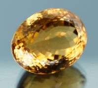 MASSIVE 57.53ct golden champagne Citrine