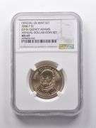 MS69 2008-P John Quincy Adams Presidential $1 Annual Dollar Set NGC