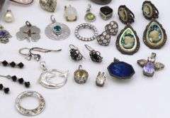 Group lot of Vintage 925 sterling silver mixed jewelry