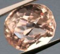 Checker top 11.07ct high fire platinum pink Kunzite