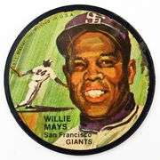 Willie Mays 1971 Mattel Mini Record Premium