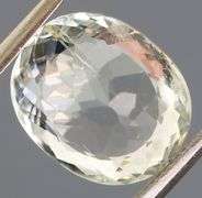 Dazzling 3.43ct oval cut white Beryl