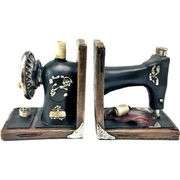 Vintage Singer Sewing Machine Bookends