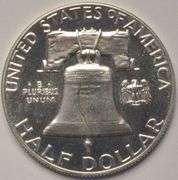 1963 Proof Franklin Half Dollar