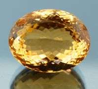 MASSIVE 57.53ct golden champagne Citrine