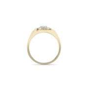 14KT Yellow Gold 0.27ctw Diamond Ring
