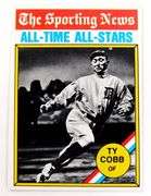 Ty Cobb 1976 Topps Sporting News Baseball Card