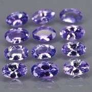 Tremendous 2.82ct unheated Tanzanite set