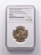 MS69 2007-D Sacagawea Dollar Annual Dollar Coin Set NGC