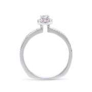 14KT White Gold 0.45ctw Diamond Ring