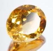 Amazing 5.76ct golden orange unheated Citrine