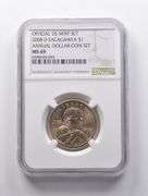 MS69 2008-D Sacagawea Dollar Annual Dollar Coin Set NGC