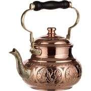Handmade 1mm Solid Copper Engraved Teapot Kettle