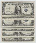 36 Much Nicer mixed 1935 and 1957 Series $1 Silver Certificate notes