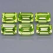 Vibrant 4.19ct Peridot set