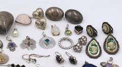 Group lot of Vintage 925 sterling silver mixed jewelry