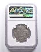 Genuine El Cazador Spanish Colonial 4 Reales NGC Shipwreck Certificate