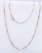 Vintage Italian Sterling Silver Chain Necklace