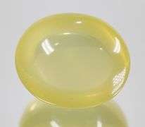 Warm gold 19.75ct big Citrine cabochon